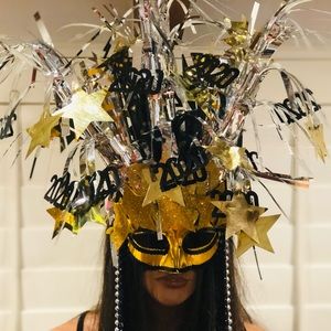 Women’s fireworks themed mask
